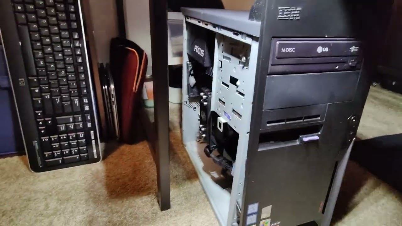 personal pc tour, VINTAGE IBM Case. смотреть онлайн