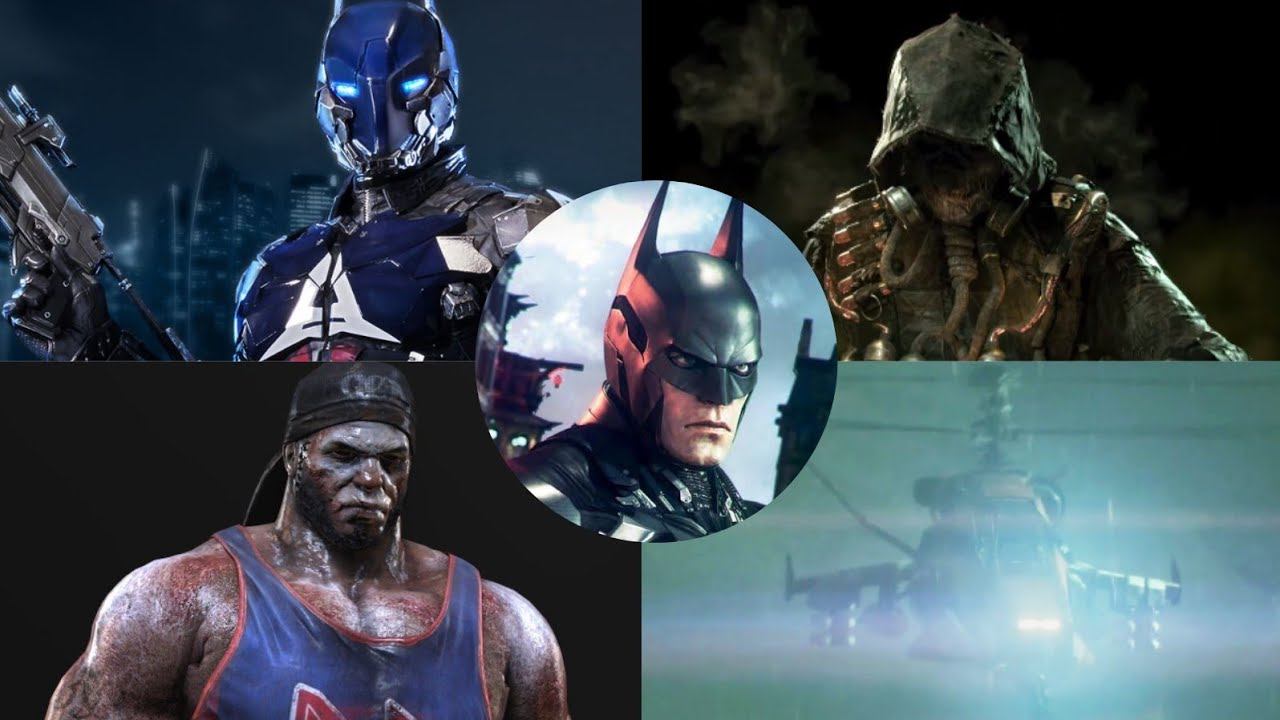 Batman:Arkham Knight - All Bosses Fights (No Damage) смотреть онлайн
