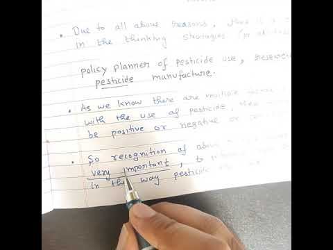 Pesticide Chemistry|| How the concept of pesticide changed with modern times|| SAR ||Lecture 3 смотреть онлайн