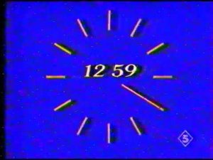 Часы Пятого Канала (1994-1996) (с 1-ой по 40-ой секунды)