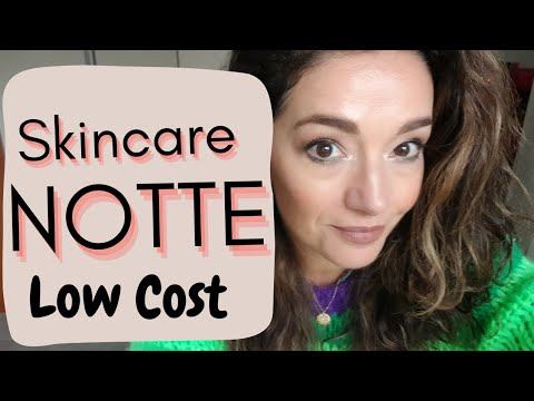 Skincare routine LOW COST NOTTE pelle matura anti-macchie #skincareroutine #pellesecca смотреть онлайн