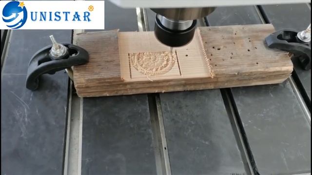 4.5kw air cooling spindle 1325 CNC Router engraving on the wood смотреть онлайн