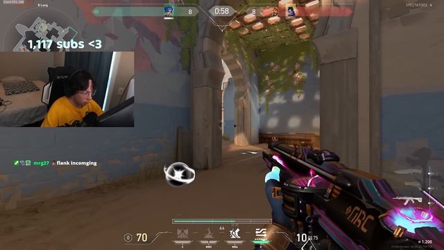 Playing Neon with Grim Walls смотреть онлайн