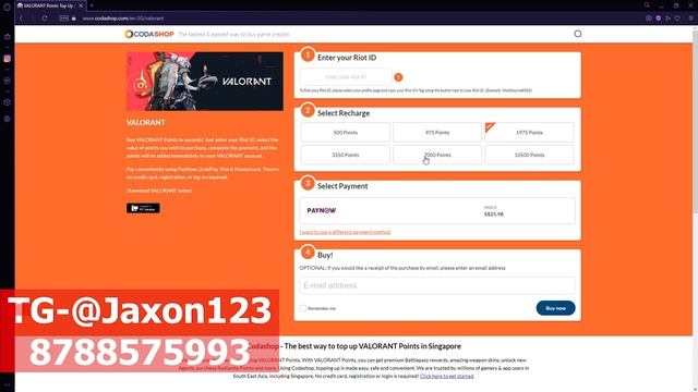 Valorant Point In Cheap Price 2000=8000 8788575993 смотреть онлайн