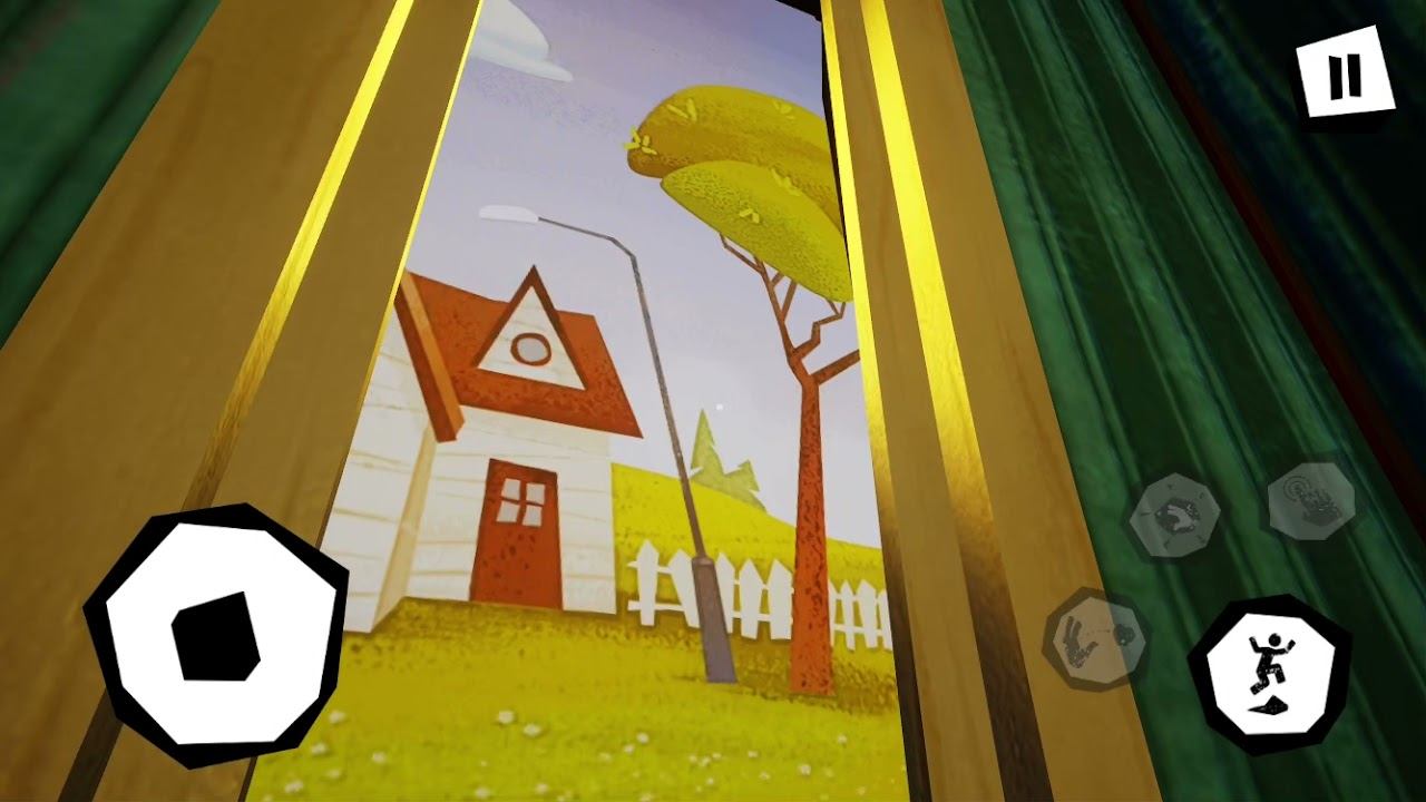 Speed running hello neighbor act 1 on iOS смотреть онлайн