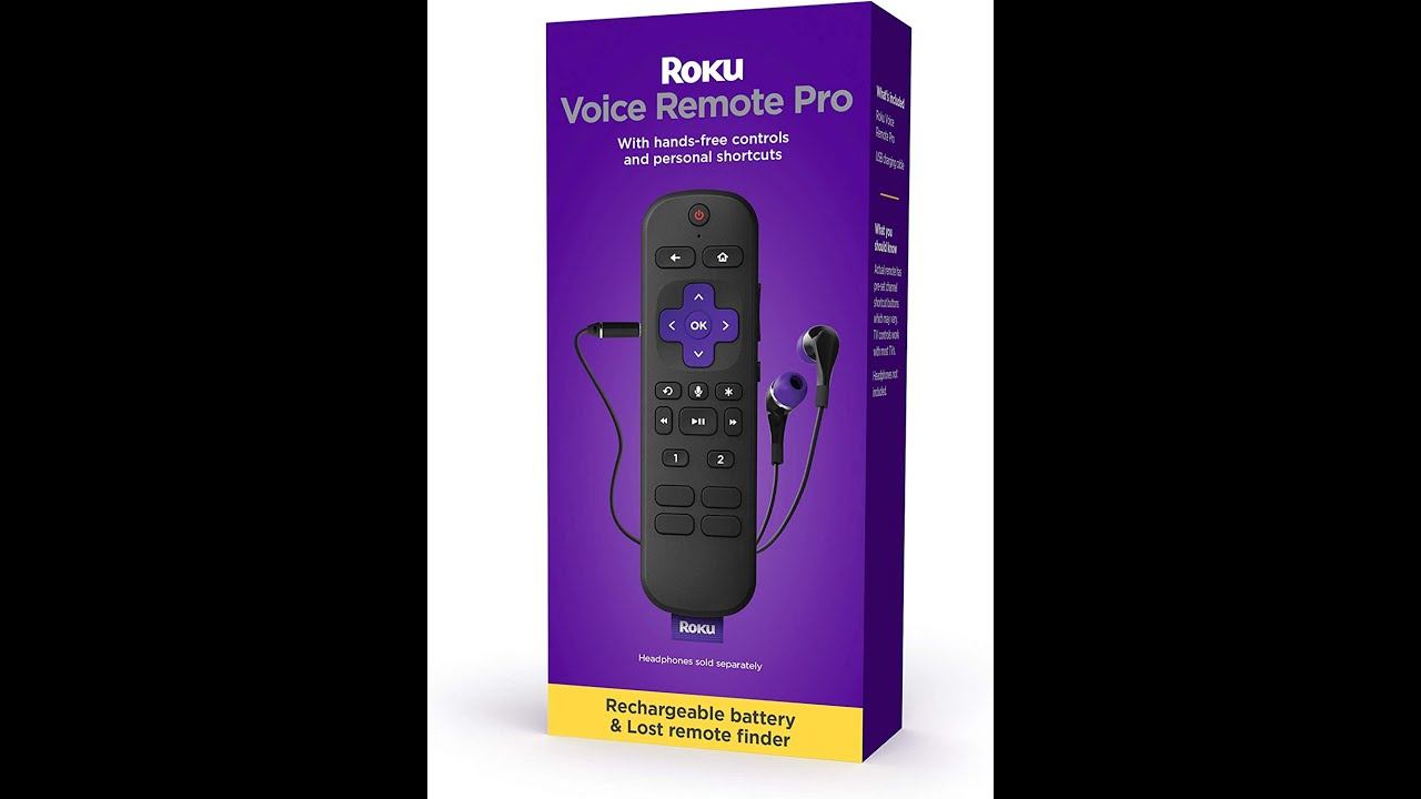Unboxing, Setup Roku Voice Remote Pro | Rechargeable voice remote with TV controls смотреть онлайн