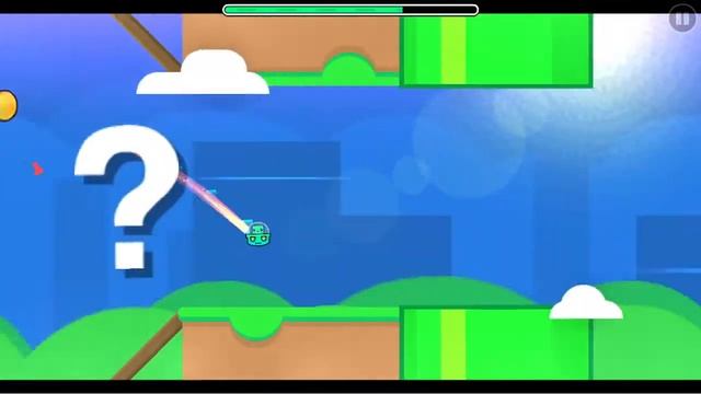 "Cloudy" by DHaner (Easy) ALL COINS | Geometry Dash смотреть онлайн