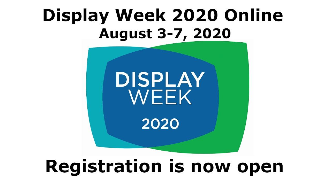 Highlights from SID Display Week 2019 Register Now for Display Week 2020 Online смотреть онлайн