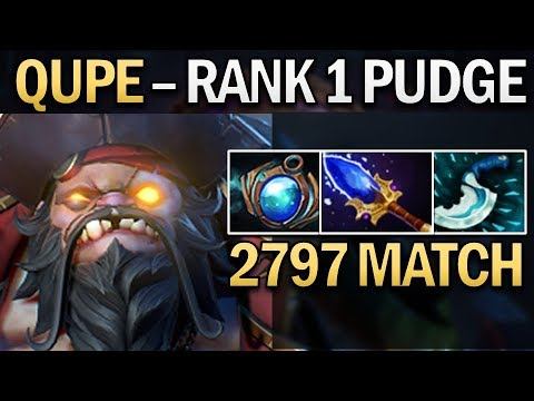 AMAZING RANK 1 PUDGE BY QUPE - DOTA 2 GAMEPLAY смотреть онлайн
