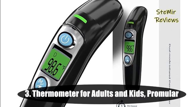 TOP 5: Best Forehead and Ear Thermometer [2023] смотреть онлайн