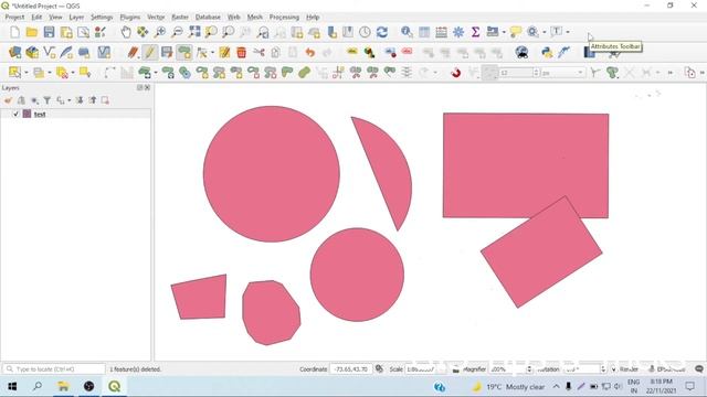 how to create a proper circle and rectangle in QGIS| Shape Digitizing Toolbar in QGIS| #qgis #arcgi смотреть онлайн