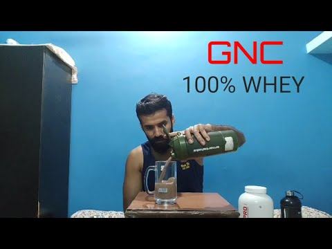 GNC PRO PERFORMANCE 100% WHEY PROTEIN UNBOXING & REVIEW смотреть онлайн