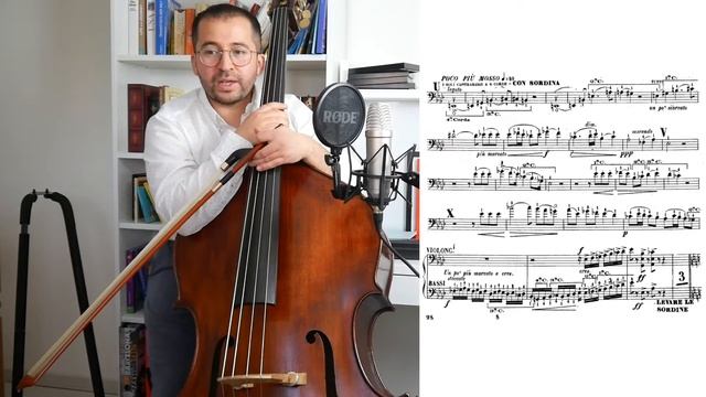 Double bass excerpt - Verdi, G. - Othello смотреть онлайн
