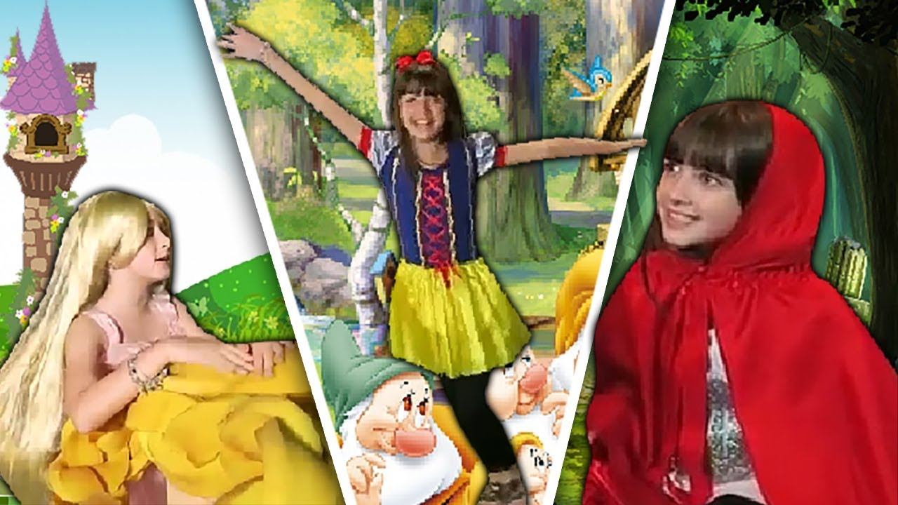 CONTOS DE FADA | Branca De Neve | Rapunzel | Chapeuzinho Vermelho смотреть онлайн