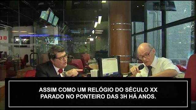 BOECHAT E O RELÓGIO PARADO NO TEMPO | IBAGENS DE ARQUIVO смотреть онлайн