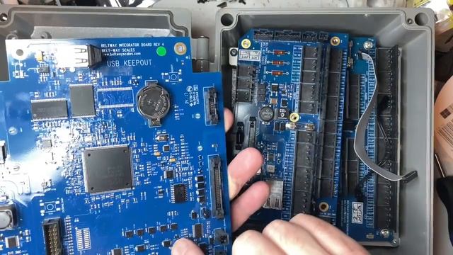 Troubleshooting Belt-way scales integrator control box and maintenance смотреть онлайн