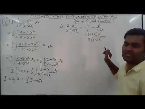 INDEFINITE INTEGRAL PART-9 (INTEGRATION) CH-7, EX-7.4, CLASS-12 MATHS ; By Mr AMARJEET SAINI SIR смотреть онлайн