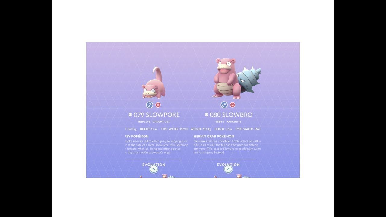 Pokemon Go Evolution: Slowpoke to Slowbro смотреть онлайн