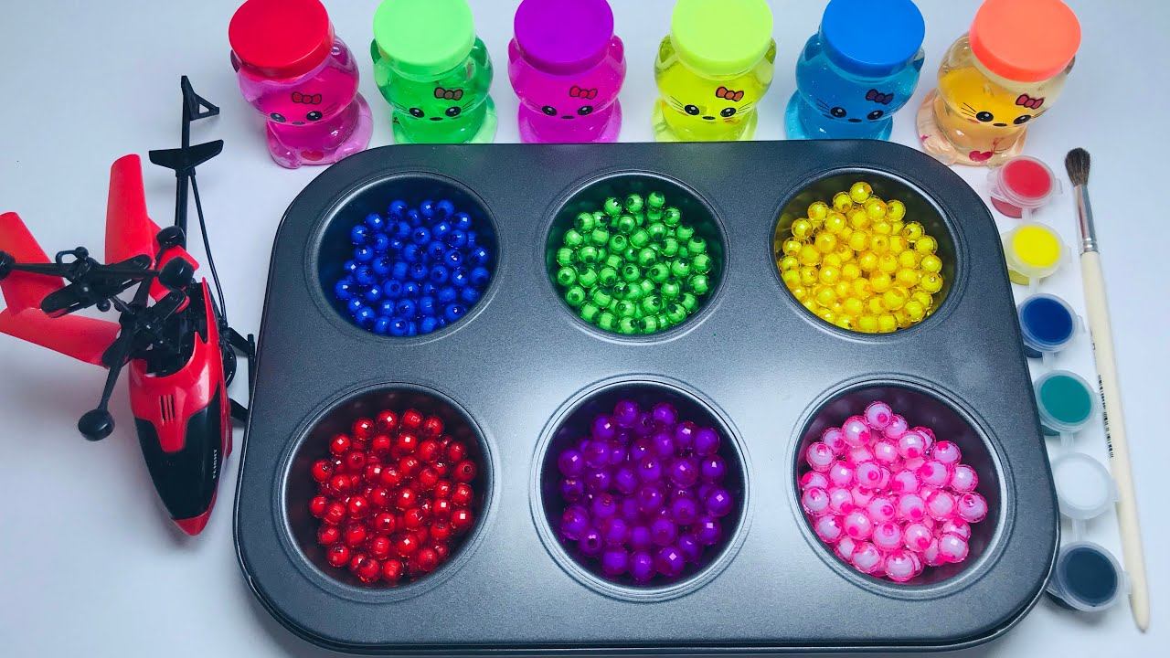 Oddly Satisfying l 6 Slime Toys WITH Rainbow Lollipops FROM Mixinq Color Fruit Slimes & Cutting ASM смотреть онлайн