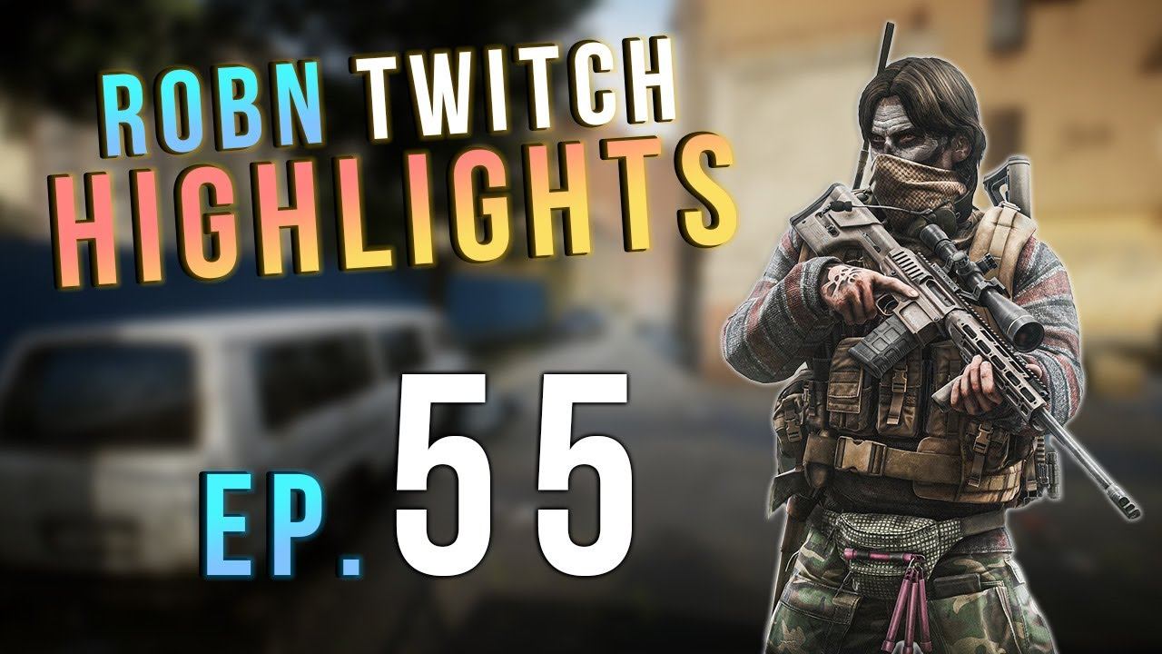Nice fight at crack house while telling a story 🤭 | ROBN TWITCH HIGHLIGHTS #55 - Escape From Tarkov смотреть онлайн