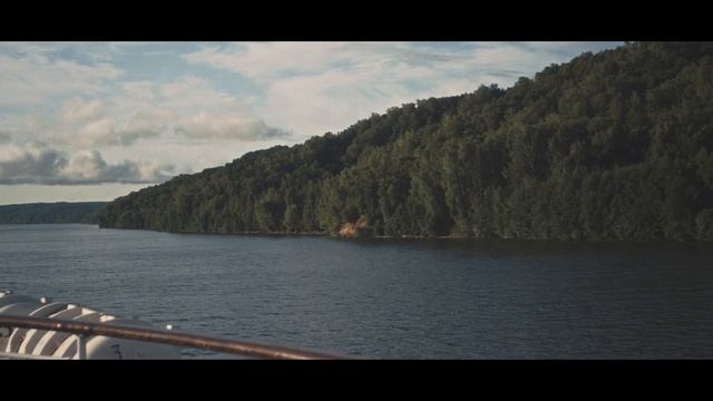 Путешествие по Волге, Рыбинское водохранилище, утро, пятый день пути (лето 2023) смотреть онлайн