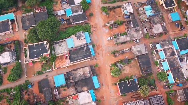 Villege Drone Shoot #Nathallagudem @droneshoot9578 @areal Videography@nature Shoot