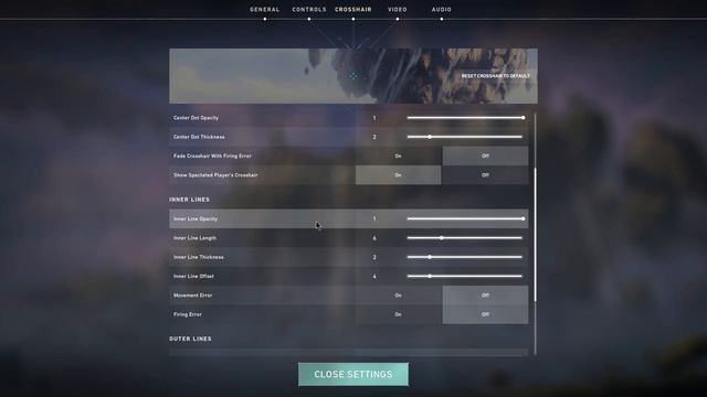 Best crosshair settings for VALORANT смотреть онлайн