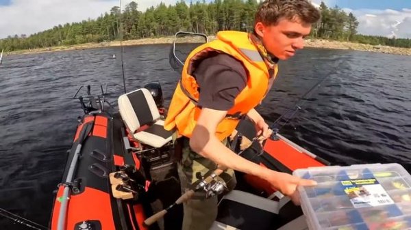 ЖИВЕМ НА ПОЛУОСТРОВЕ В КАРЕЛИИ. НЕДЕЛЯ РЫБАЛКИ НА СЕГОЗЕРЕ. ЧАСТЬ2