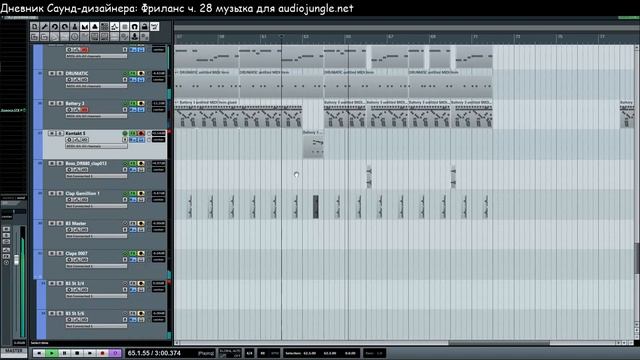 28 Фриланс: музыка для Audiojungle - Дневник Саунд-дизайнера #SOUNDDESIGN #САУНДДИЗАЙН