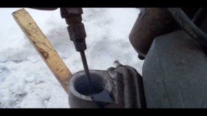 Дизель Д 550 (ЗиЛ-0550). Двигатель запущен.