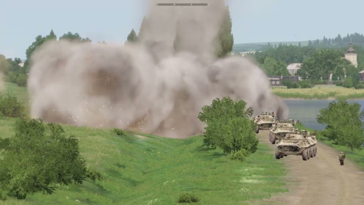 🔴Close Air Support and Ukrainian Forces attack Russian Armoured Convoy | Arma3 | Military Simulatio смотреть онлайн