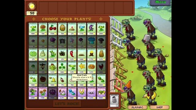 Plants vs. Zombies (Producer-less Campaign) - Part 17 - "Popcorn" смотреть онлайн