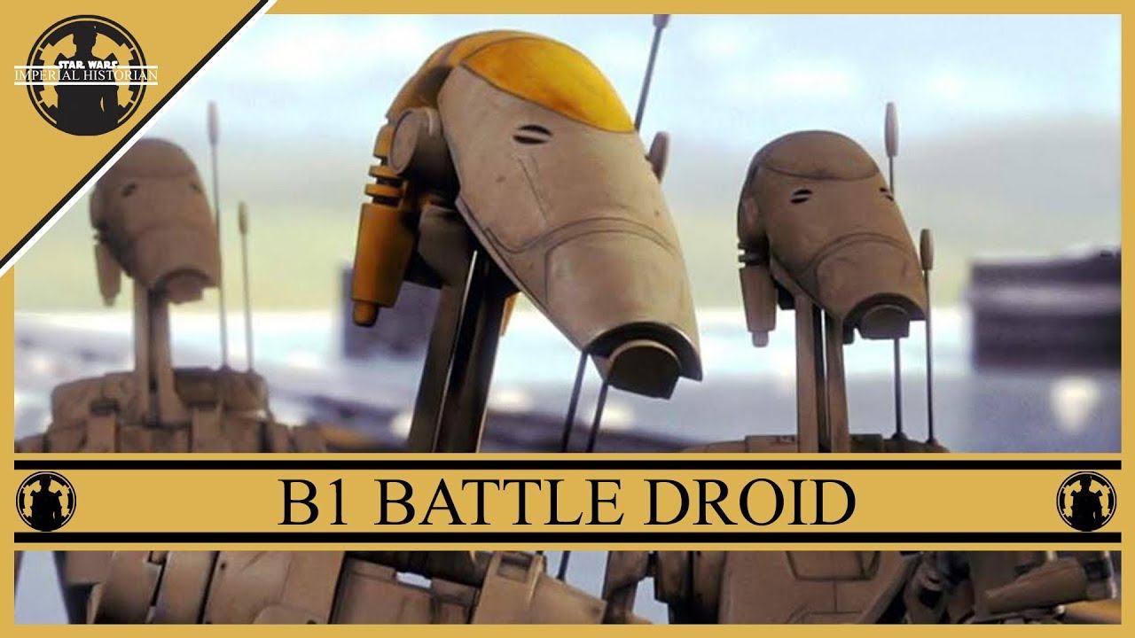 B1 Battle Droid {Star Wars Lore} смотреть онлайн