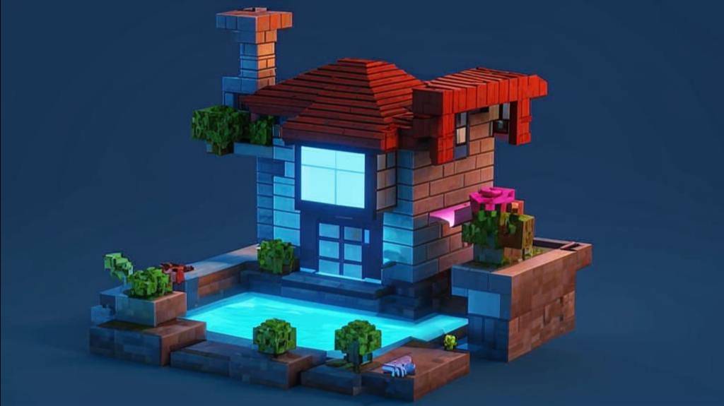 Играю в Майнкрафт