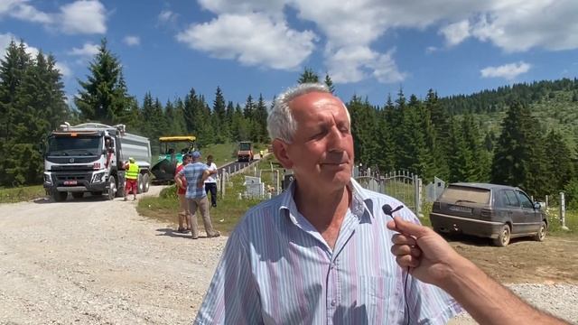 Predsjednik odbora za izgradnju puta Vrsaljke - Bor, Fejzo Sabotic смотреть онлайн