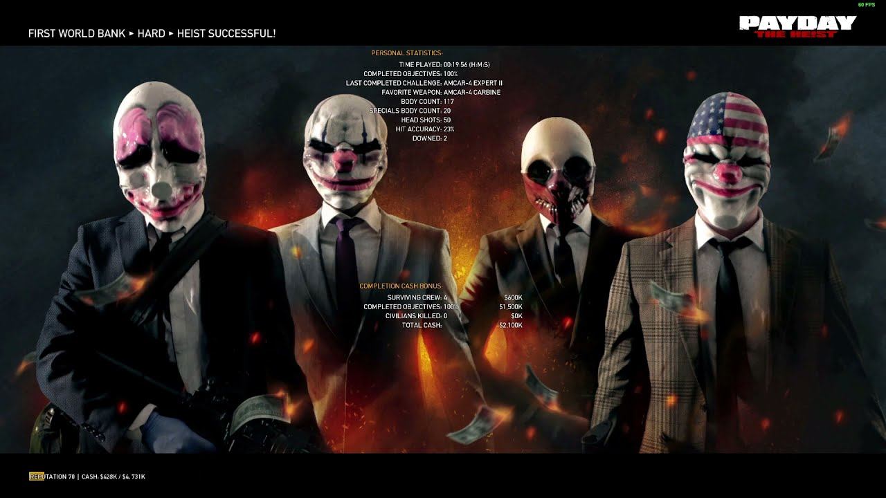 Payday the Heist: First World Bank смотреть онлайн
