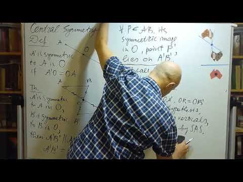 241 Lecture 24 Central Symmetry Parallelogram смотреть онлайн