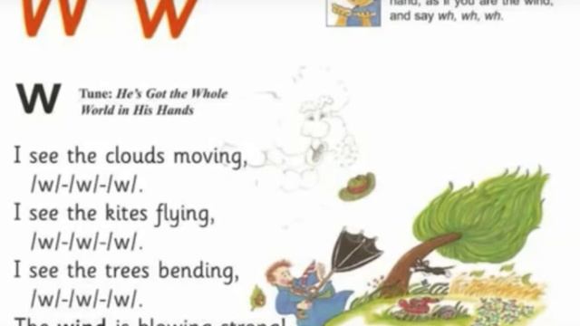 Jolly Phonics W Song