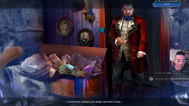 Dark Romance 5: Curse Of Bluebeard - Part 1 Let's Play Walkthrough LIVESTREAM FACECAM смотреть онлайн