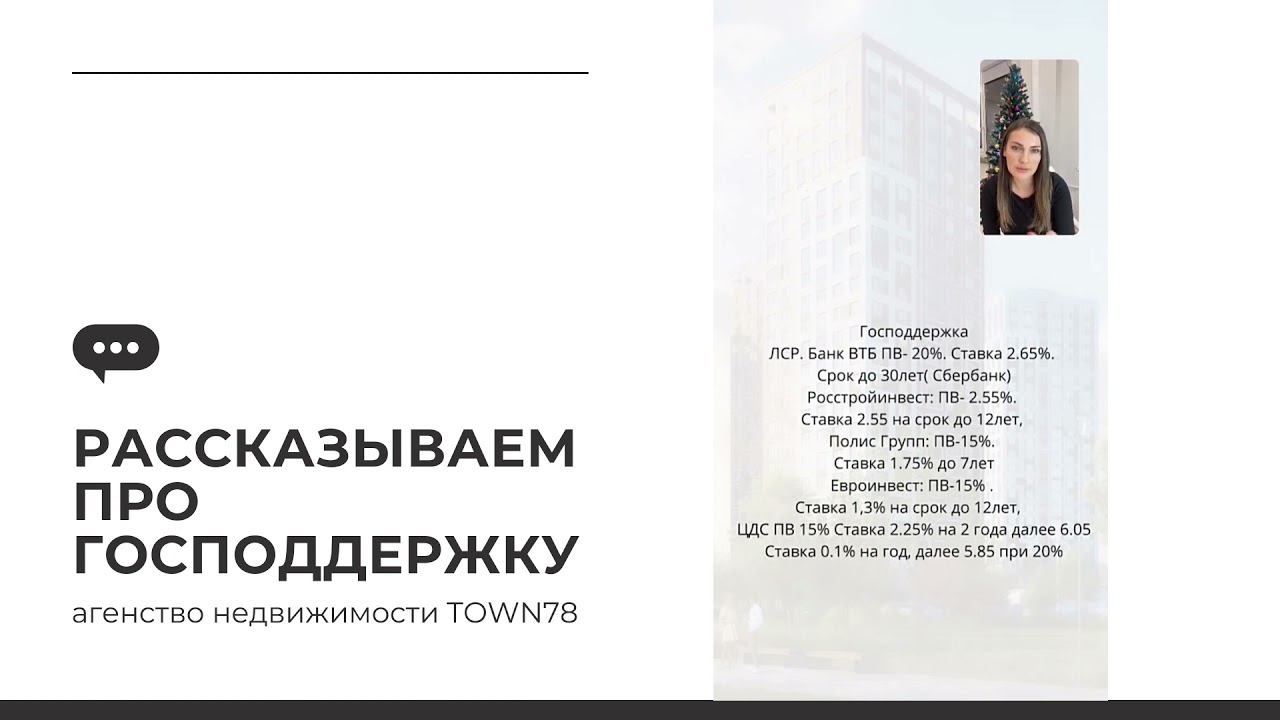 Рассказываем про господдержку