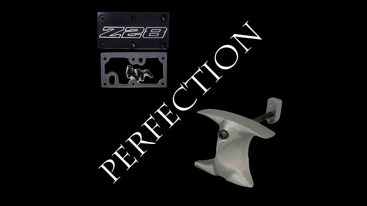 4th gen Chevrolet Camaro Z/28 throttle body air foil and cover plate install смотреть онлайн