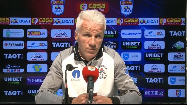 Conferință De Presă - Marin Dună - Chindia - Gaz Metan (0-1), Etapa 15