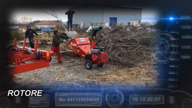 BIOTRITURATORE TITAN 14cv,23, SU RUOTE, CINGOLATO смотреть онлайн