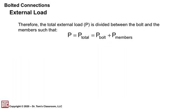 SAMPLE LESSON - DTC Mechanical Machine Design & Materials PE Exam Review: Bolted Connections смотреть онлайн