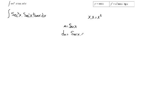 Integrar Sec5 x Tan x dx смотреть онлайн