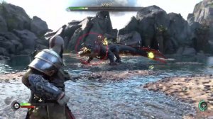God of War Ragnarok Побеждаем Дреки сложность Испытание