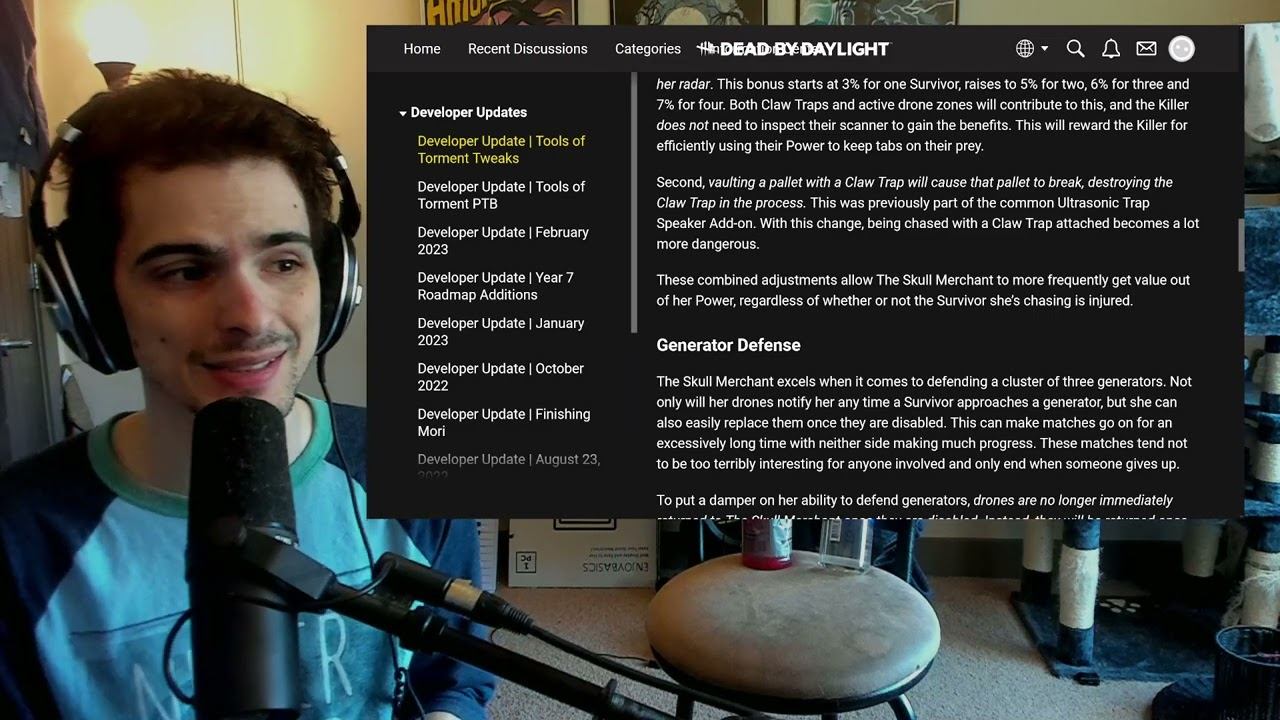 The Skull Merchant Gets a (Better) Round of Changes - Dead by Daylight смотреть онлайн
