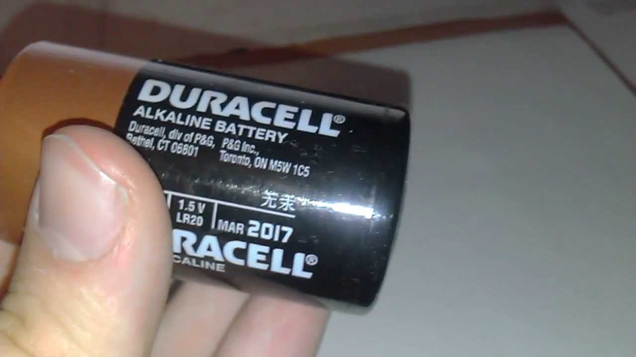 Duracell Alkaline Plus D