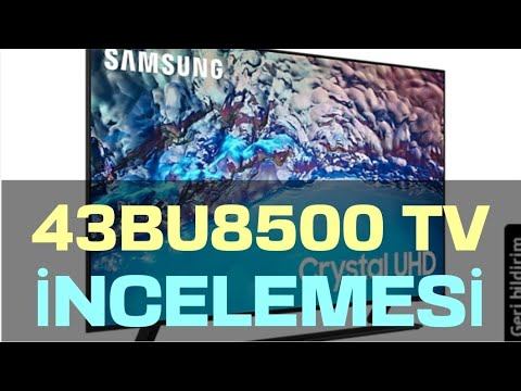 Samsung 43BU8500 4K Ultra HD 43" 109 Ekran Uydu Alıcılı Smart LED TV İncelemesi смотреть онлайн