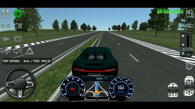 Real Driving Sim #3 Bugatti Chiron Max Speed Mission | Android Gameplay смотреть онлайн